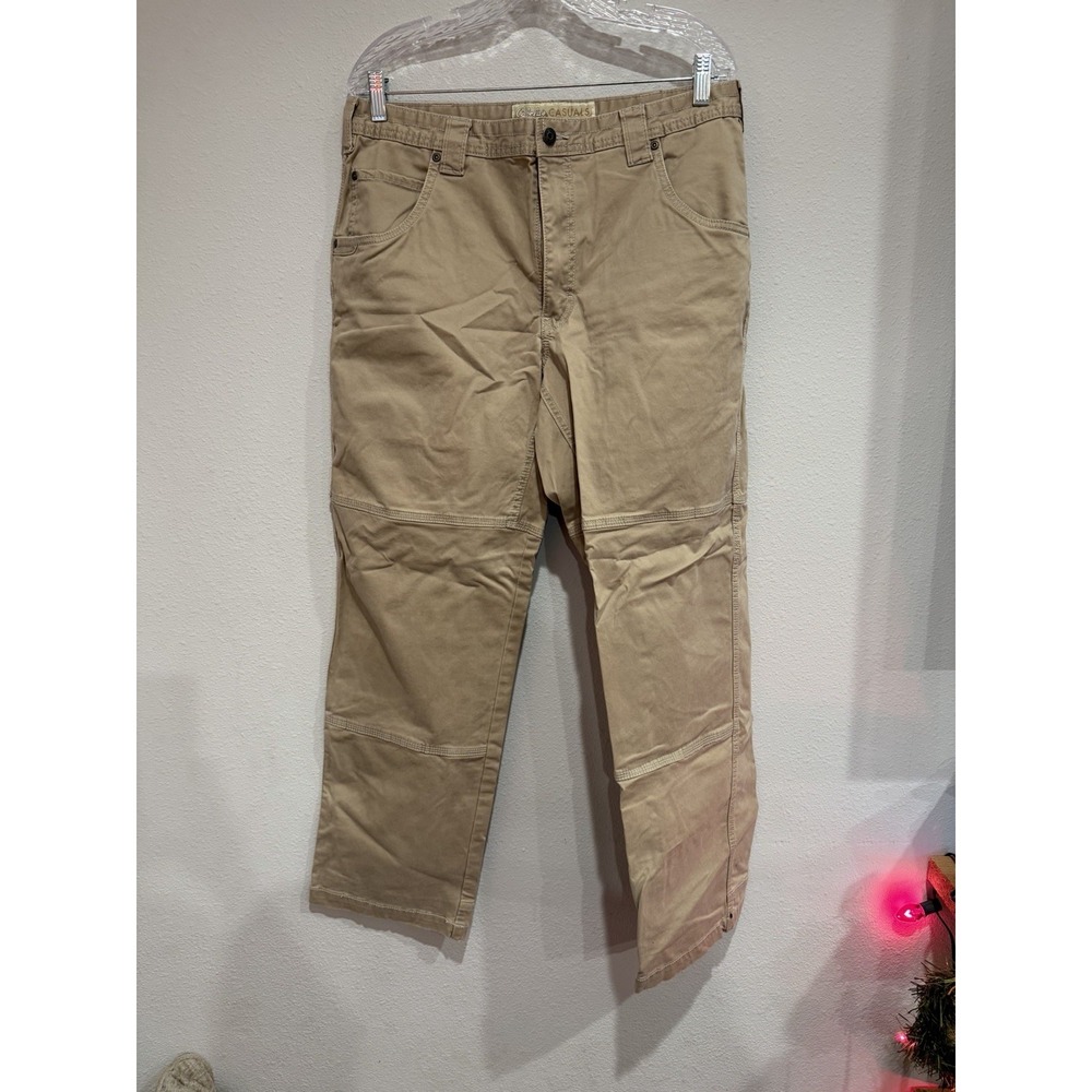 EUC‎ Cabela's Pants 34/32 Casuals Khaki Work Outdoor Classic Straight Leg Cargo